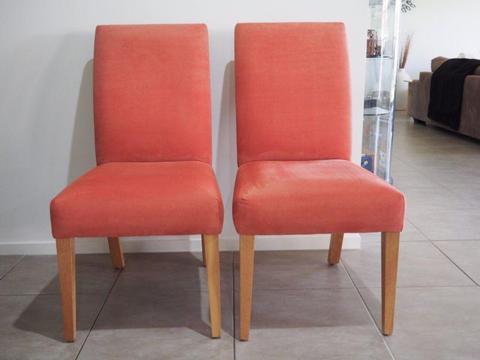 8 Dining Chairs - Quality Australian Made