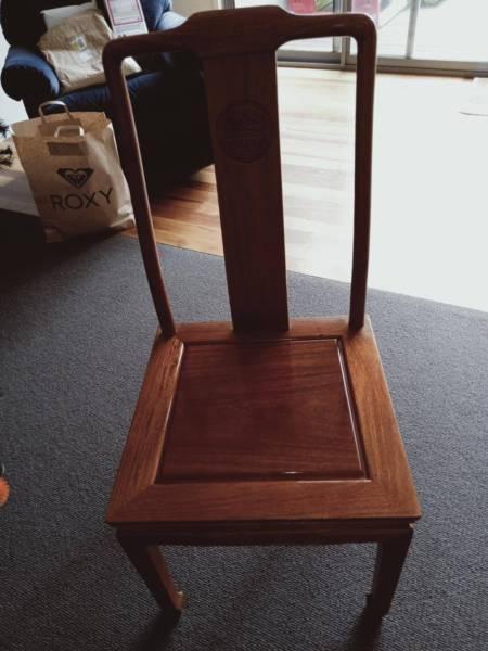 CHINESE ROSEWOOD DINING CHAIRS