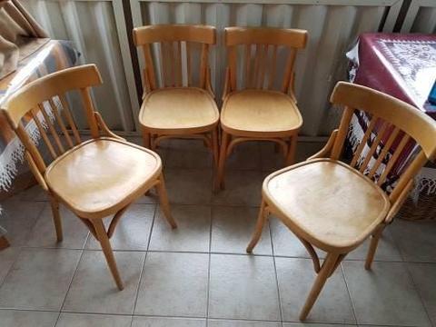 Wooden Chairs (4)