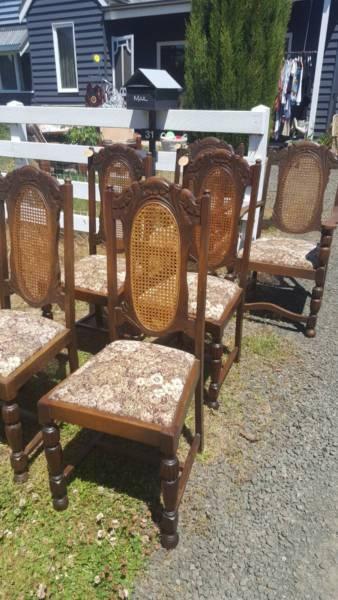 4 Jacobean Dining Chairs