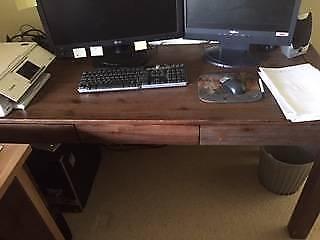 Wooden desk in excellent condition
