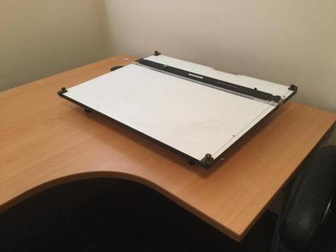 Study Desk and chair plus drawing board