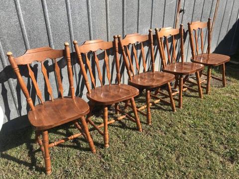 Vintage Wooden Chairs