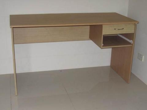 Desk with single draw