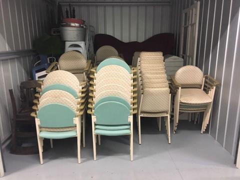 48 Chairs with Arm Rests