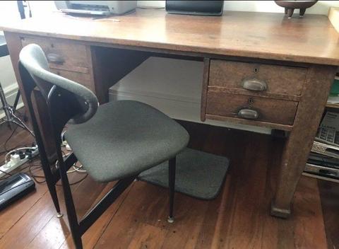 Antique Jarrah desk