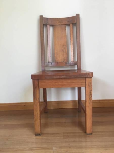 Set of 8 Wooden Dining chairs