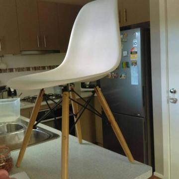 Replica Eames chairs x 4