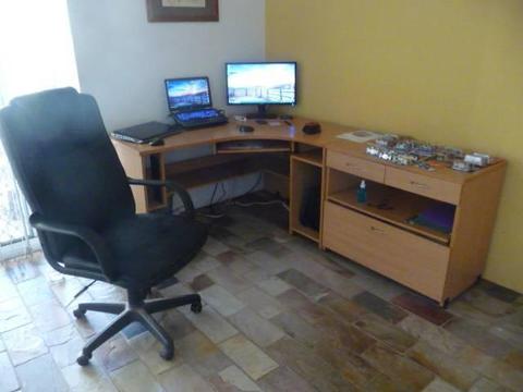 Computer Desk and Chair