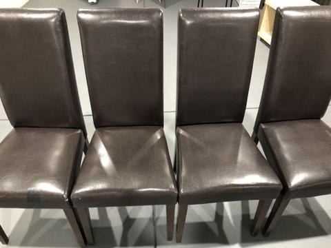 4 dining chairs