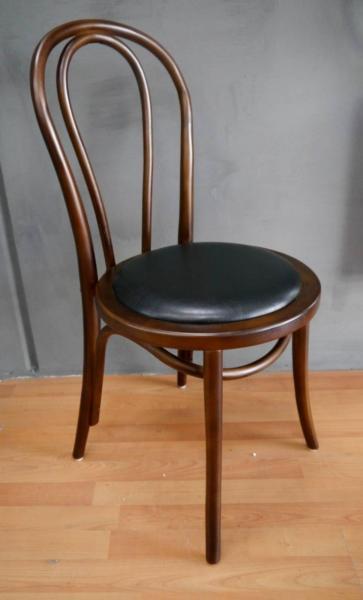 New Timber Replica Bentwood Vienna Cafe Dining Chairs Black