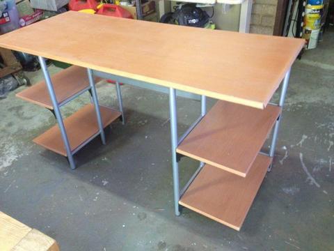 Desk or shed work surface/shelves