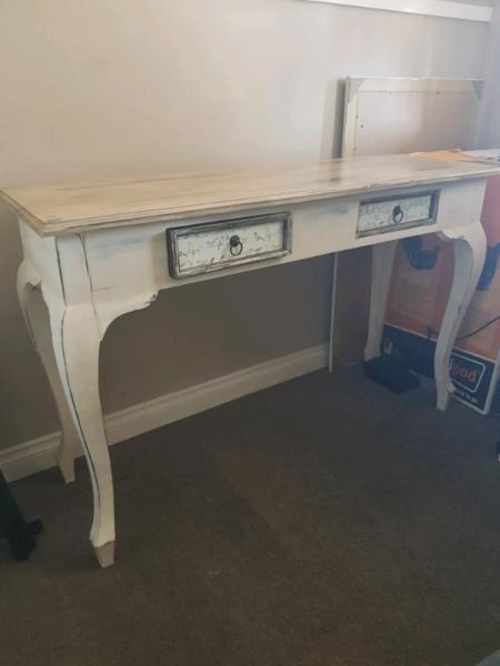 Great Condition Shabby Chic Side Board Desk