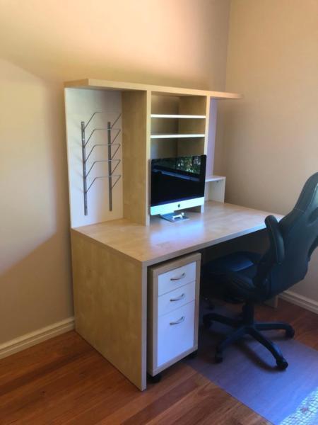 Student desk and drawers