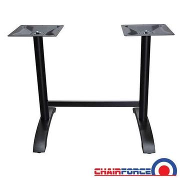 Avon Double Table Base 73cm high - High Quality Aluminium