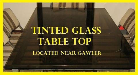 TINTED GLASS TABLE TOP