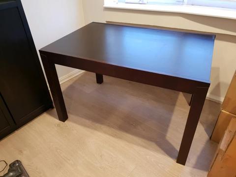 Brown Dining Table (extendable)