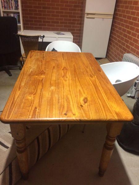 Solid Dining Table $ 100
