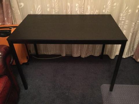 An new IKEA beautiful black table