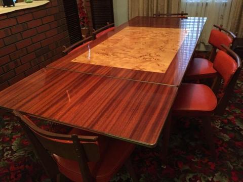 Dining Table Extendable Mid Century