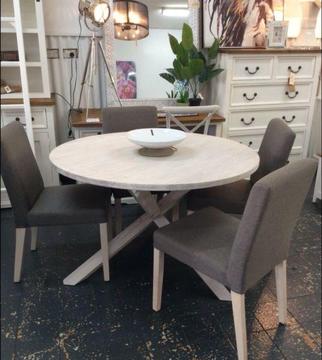 'Ocean Grove' 1200 Round Dining Table (Brand New)
