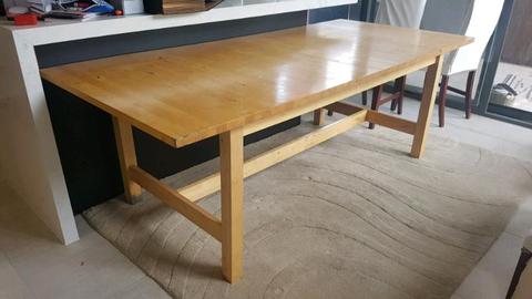 8-10 seat dining table with extension