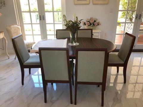 Dining Table - French Polished Jarrah