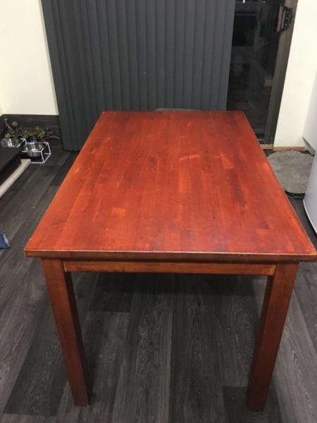 Wooden table