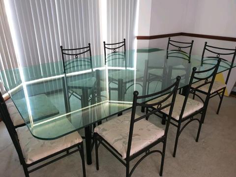 12 seater Glass Dining Table