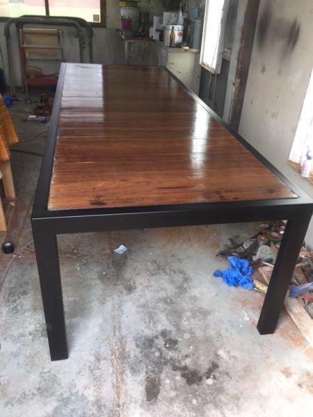 Custom solid table 10-12 person