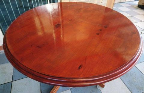 Solid pine wooden table