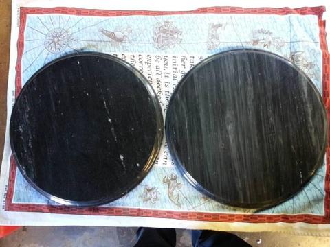 Black Marble Table Tops