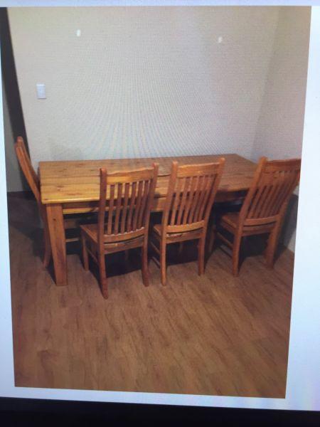 Wanted: Solid family 8 seater dining table