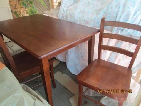 Dining Table and 2 matching chairs