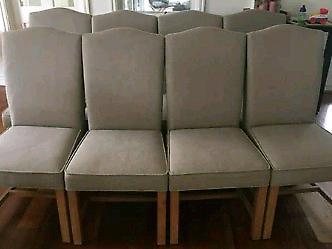 Freedom furniture dinning chairs X 8