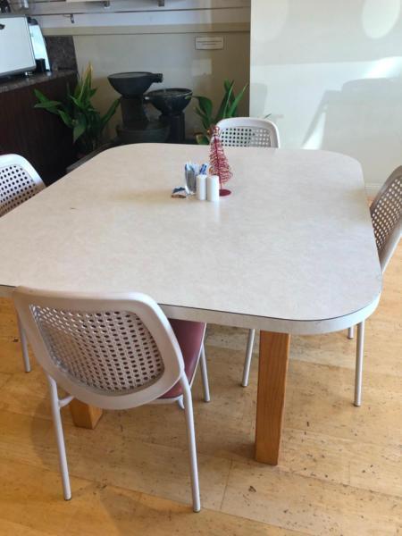 Cafe tables and chairs