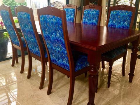 Jarrah Dining Table & Chairs