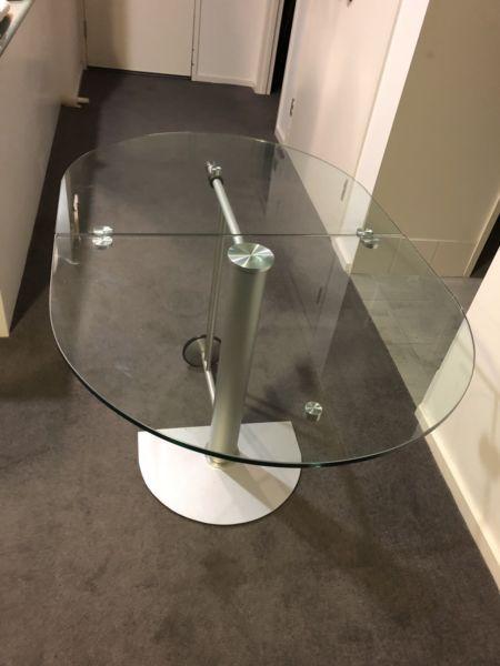Glass Folding Table