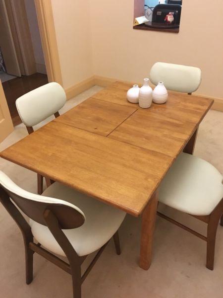Dining table-4 seat extendable