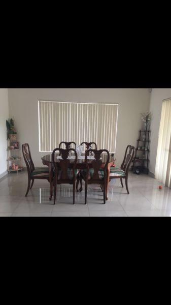 Six seater dining table for sale