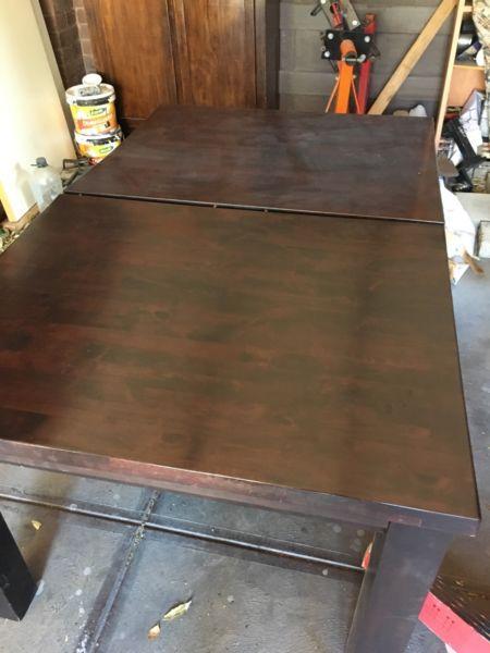 Give away solid wood dining table