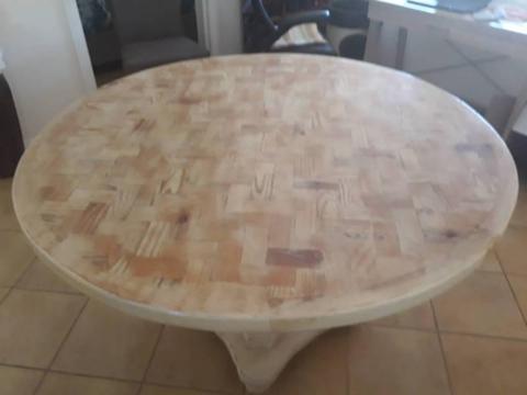 Parquetry Dining Table