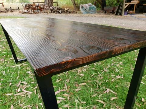NEW recycled Douglas for dining table