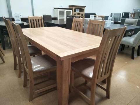 ON SALE!!!!!! American Oak Extension Dining Table