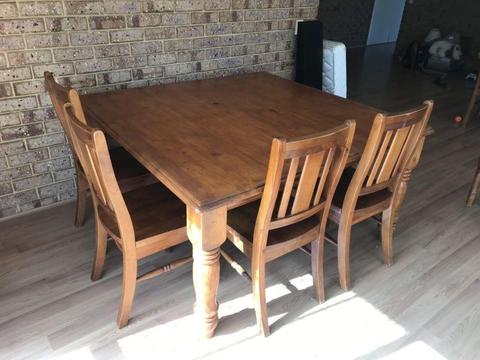 Large Square Dining Table