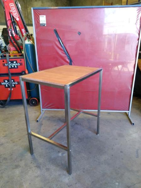 Stainless steel bar tables