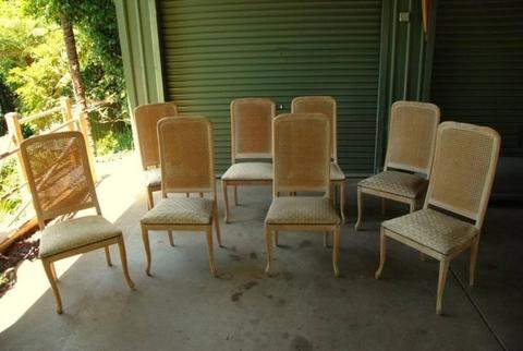 Chairs x 8