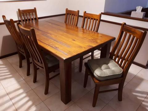 6 seater Dining Table & Chairs