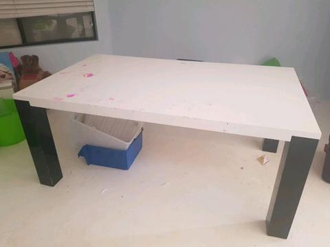 Craft table dining table