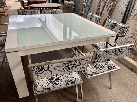 8 Seater Dining Table & Chairs